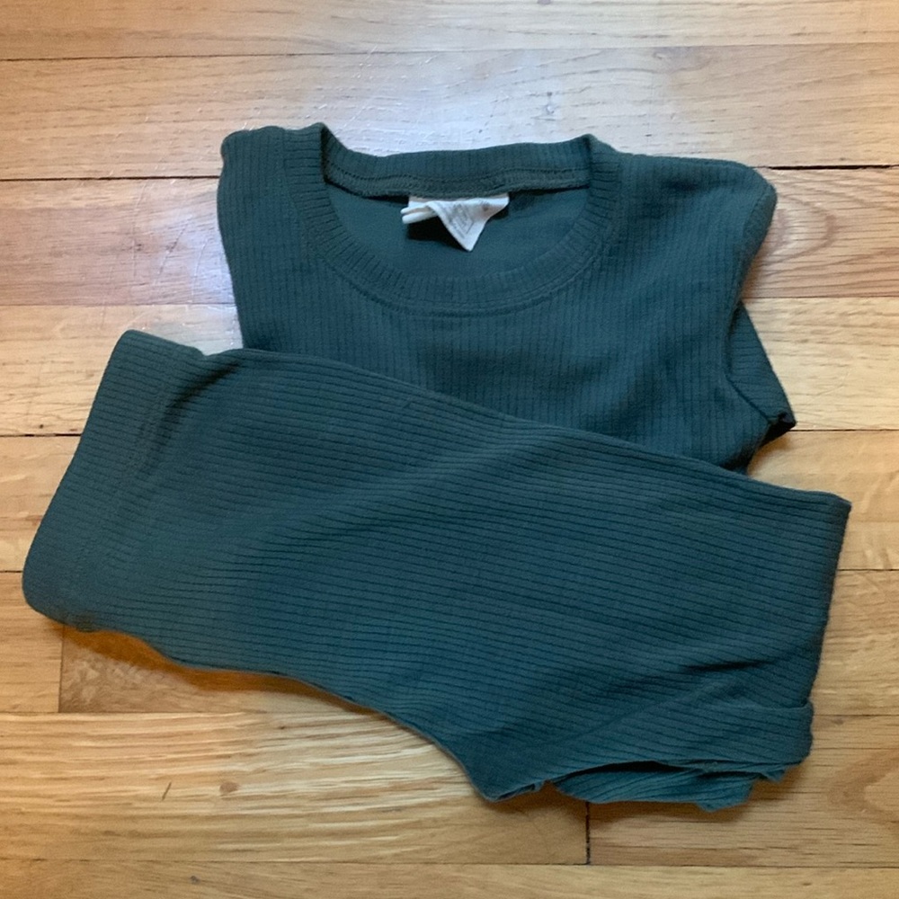 Merino wool kids thermals - size 5T